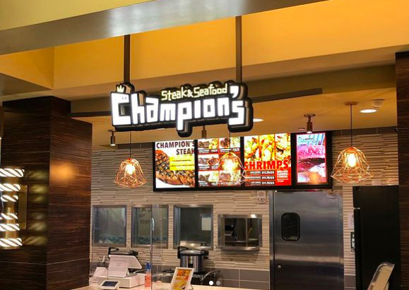 チャンピオンズ・ステーキ＆シーフード（Champion&rsquo;s Steak & Seafood）